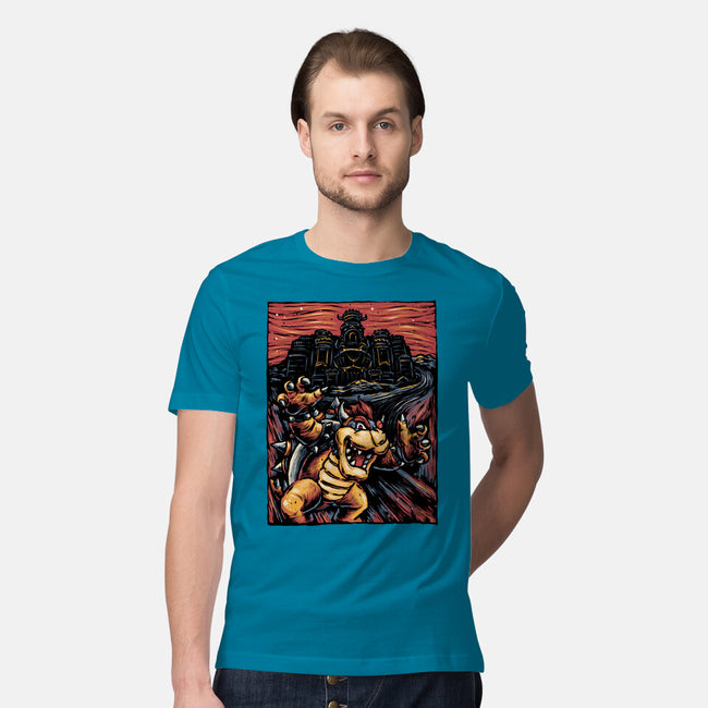 Scream For The Princess-Mens-Premium-Tee-glitchygorilla