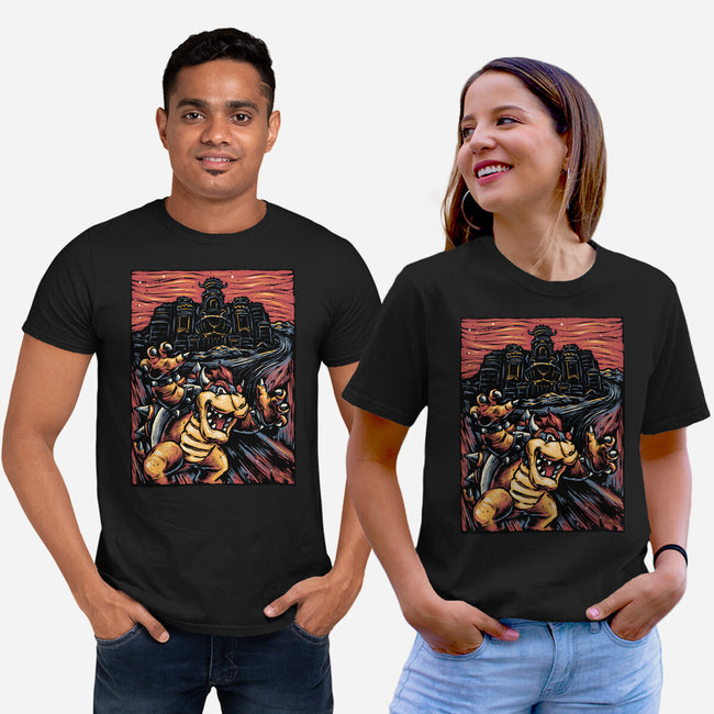 Scream For The Princess-Unisex-Basic-Tee-glitchygorilla