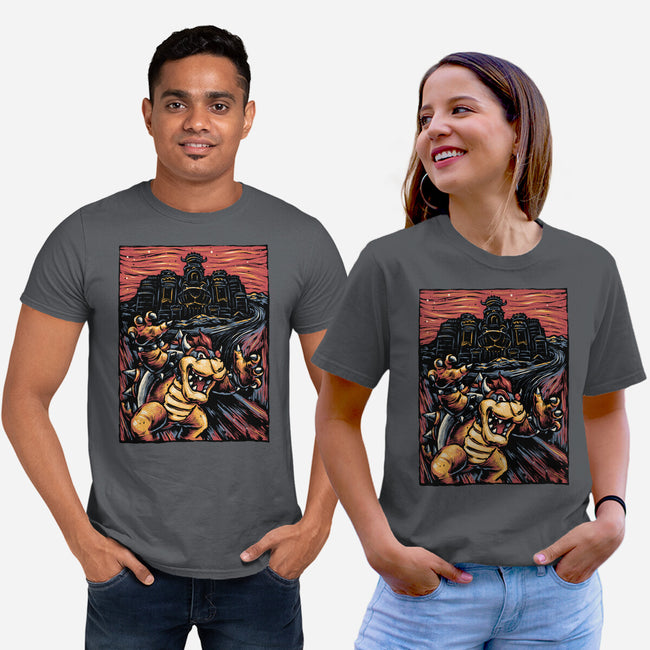 Scream For The Princess-Unisex-Basic-Tee-glitchygorilla