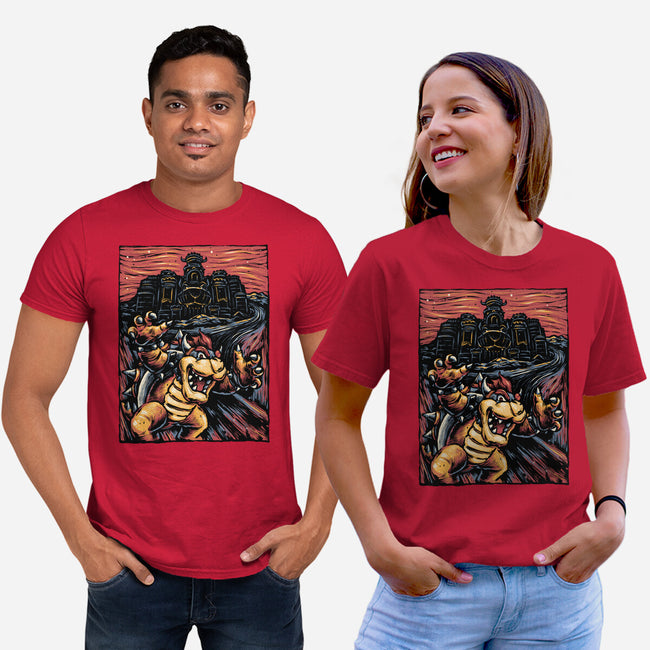Scream For The Princess-Unisex-Basic-Tee-glitchygorilla