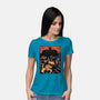 Scream For The Princess-Womens-Basic-Tee-glitchygorilla