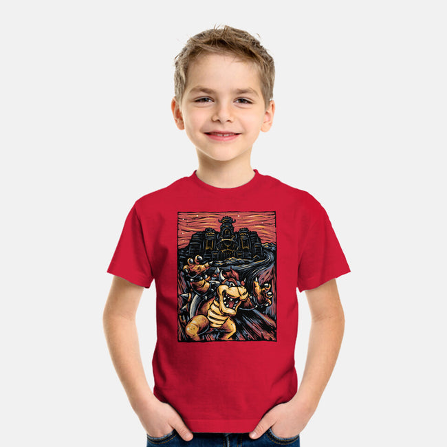 Scream For The Princess-Youth-Basic-Tee-glitchygorilla