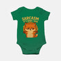 Sarcasm Is How I Hug-Baby-Basic-Onesie-Trendlory