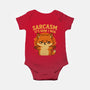 Sarcasm Is How I Hug-Baby-Basic-Onesie-Trendlory