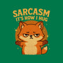 Sarcasm Is How I Hug-Unisex-Crew Neck-Sweatshirt-Trendlory
