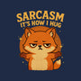 Sarcasm Is How I Hug-None-Basic Tote-Bag-Trendlory