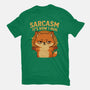 Sarcasm Is How I Hug-Mens-Basic-Tee-Trendlory