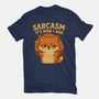 Sarcasm Is How I Hug-Mens-Basic-Tee-Trendlory