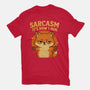 Sarcasm Is How I Hug-Mens-Basic-Tee-Trendlory