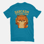 Sarcasm Is How I Hug-Mens-Basic-Tee-Trendlory