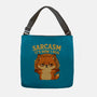 Sarcasm Is How I Hug-None-Adjustable Tote-Bag-Trendlory