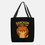 Sarcasm Is How I Hug-None-Basic Tote-Bag-Trendlory