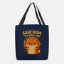 Sarcasm Is How I Hug-None-Basic Tote-Bag-Trendlory