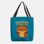 Sarcasm Is How I Hug-None-Basic Tote-Bag-Trendlory