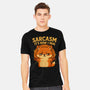 Sarcasm Is How I Hug-Mens-Heavyweight-Tee-Trendlory
