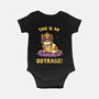 This Is An Outrage-Baby-Basic-Onesie-kg07