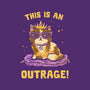 This Is An Outrage-None-Glossy-Sticker-kg07