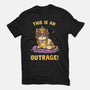 This Is An Outrage-Mens-Basic-Tee-kg07