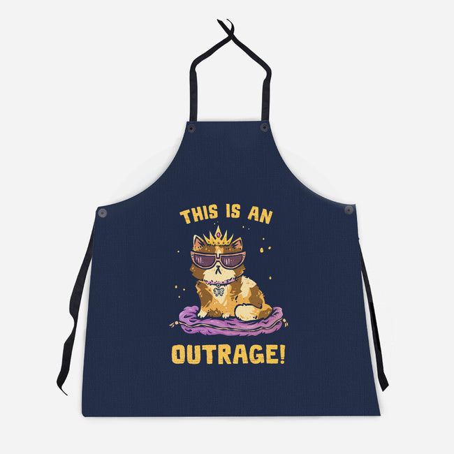 This Is An Outrage-Unisex-Kitchen-Apron-kg07