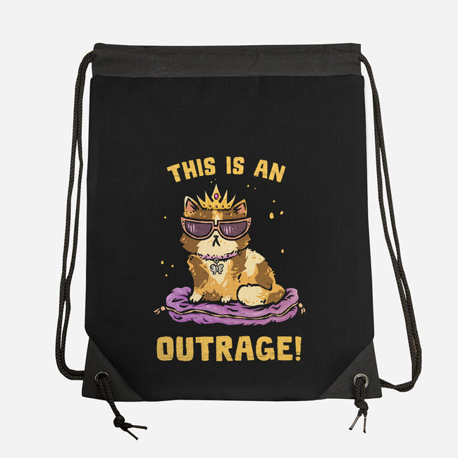This Is An Outrage-None-Drawstring-Bag-kg07