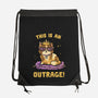 This Is An Outrage-None-Drawstring-Bag-kg07