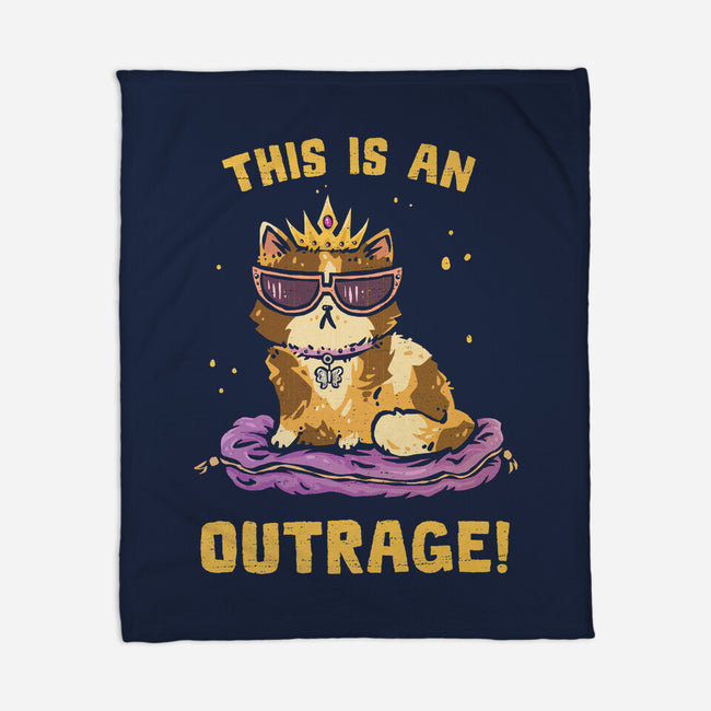 This Is An Outrage-None-Fleece-Blanket-kg07