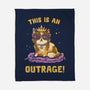 This Is An Outrage-None-Fleece-Blanket-kg07