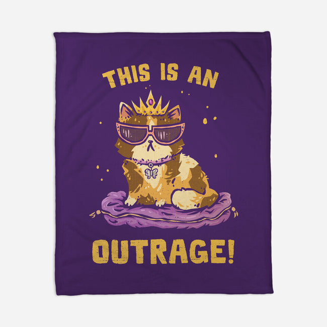 This Is An Outrage-None-Fleece-Blanket-kg07