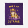 This Is An Outrage-None-Fleece-Blanket-kg07
