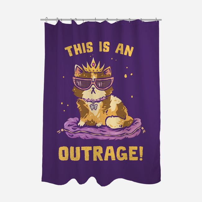 This Is An Outrage-None-Polyester-Shower Curtain-kg07