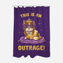 This Is An Outrage-None-Polyester-Shower Curtain-kg07