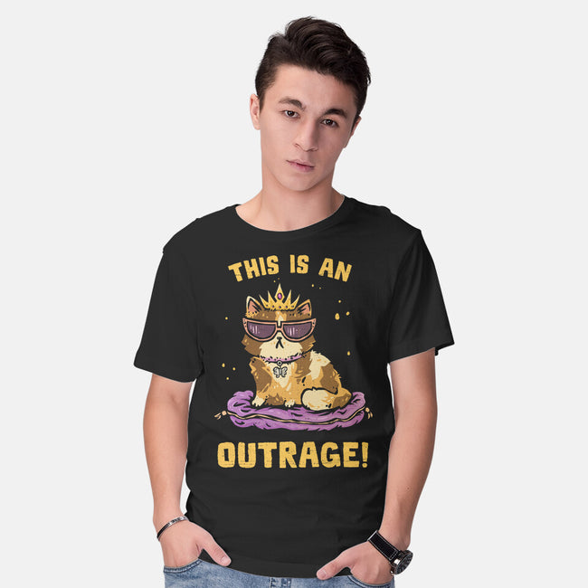 This Is An Outrage-Mens-Basic-Tee-kg07