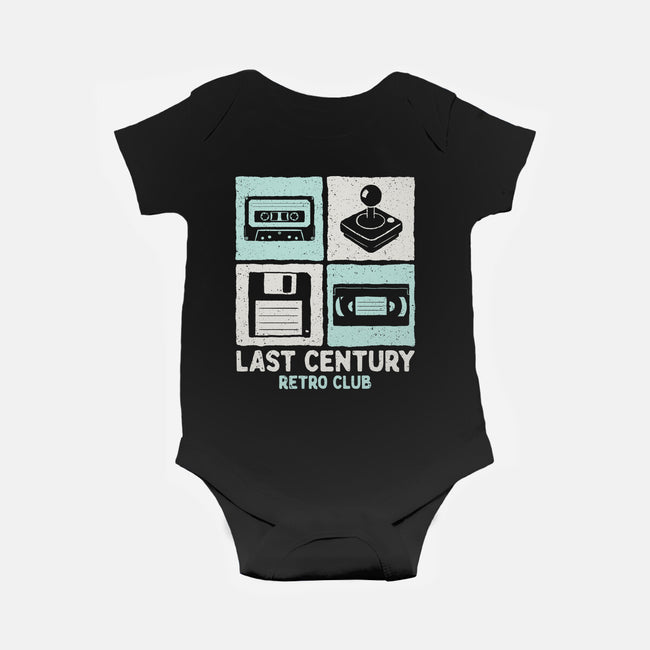 Last Century Retro Club-Baby-Basic-Onesie-NMdesign