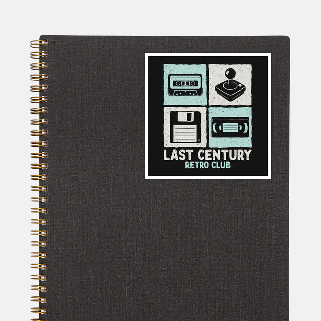 Last Century Retro Club-None-Glossy-Sticker-NMdesign