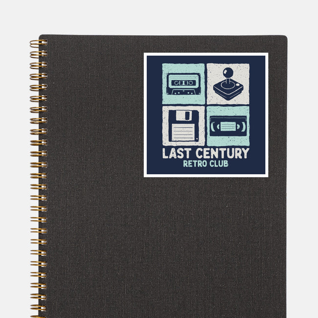 Last Century Retro Club-None-Glossy-Sticker-NMdesign