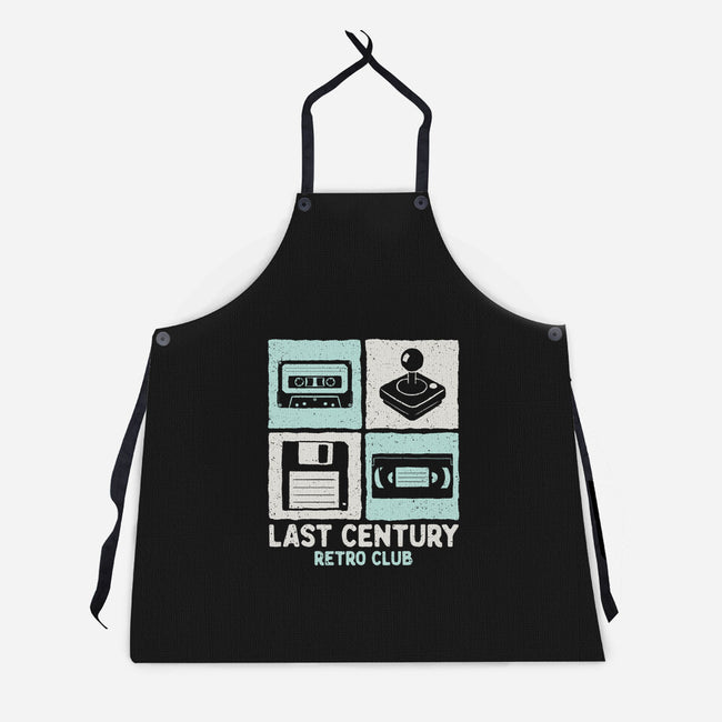 Last Century Retro Club-Unisex-Kitchen-Apron-NMdesign