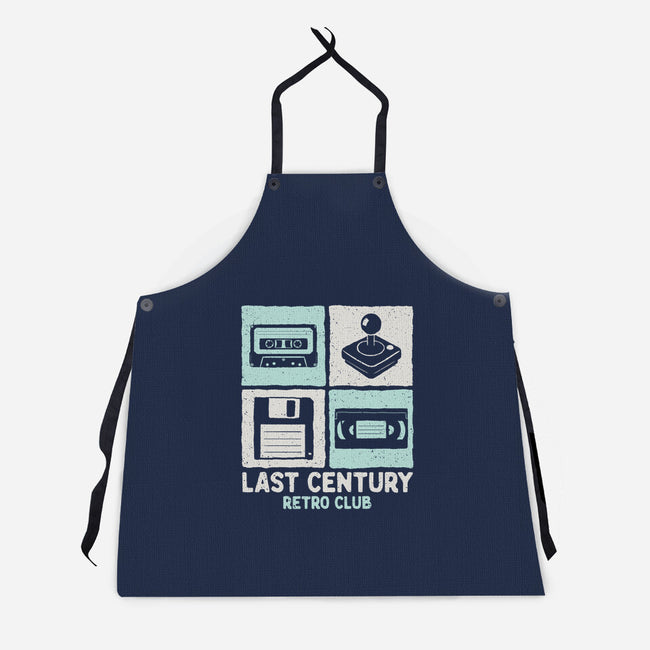 Last Century Retro Club-Unisex-Kitchen-Apron-NMdesign