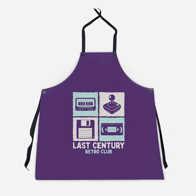 Last Century Retro Club-Unisex-Kitchen-Apron-NMdesign