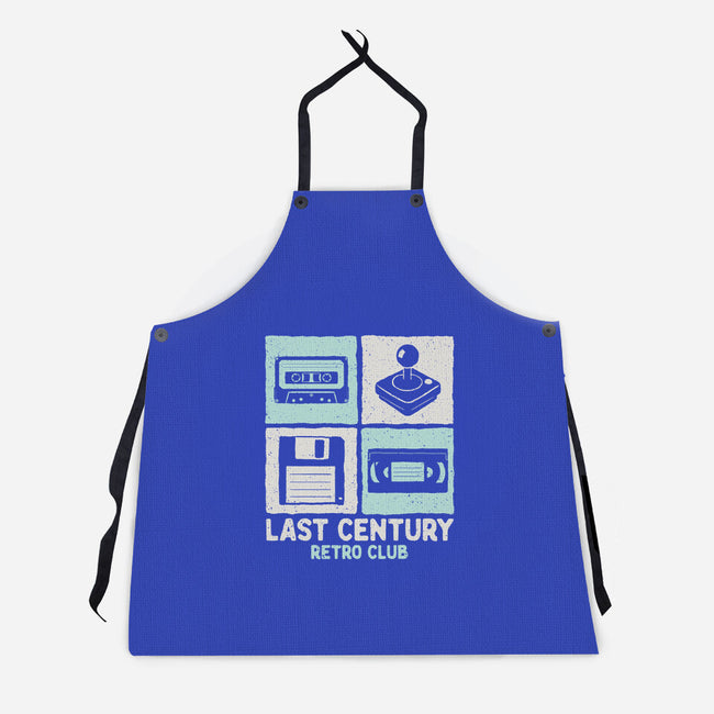 Last Century Retro Club-Unisex-Kitchen-Apron-NMdesign