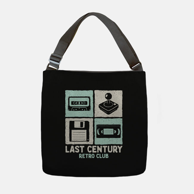 Last Century Retro Club-None-Adjustable Tote-Bag-NMdesign