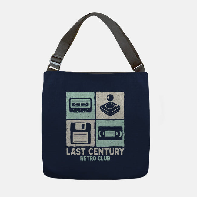 Last Century Retro Club-None-Adjustable Tote-Bag-NMdesign