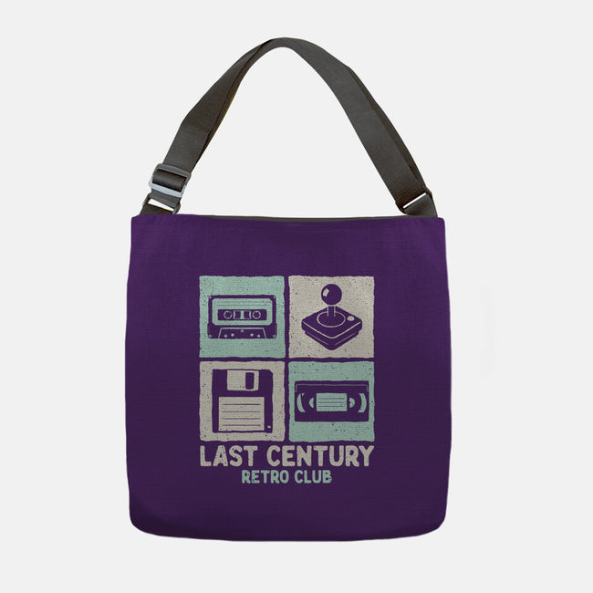 Last Century Retro Club-None-Adjustable Tote-Bag-NMdesign