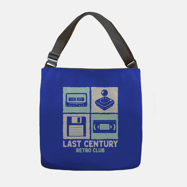 Last Century Retro Club-None-Adjustable Tote-Bag-NMdesign