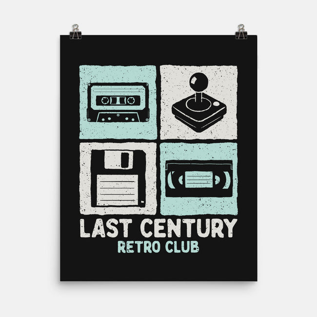 Last Century Retro Club-None-Matte-Poster-NMdesign