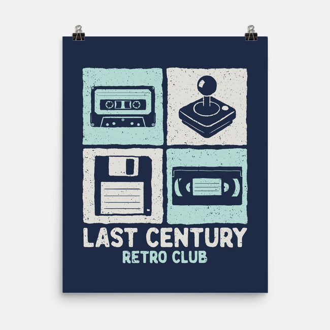 Last Century Retro Club-None-Matte-Poster-NMdesign