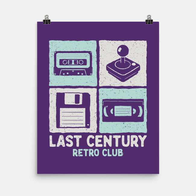 Last Century Retro Club-None-Matte-Poster-NMdesign