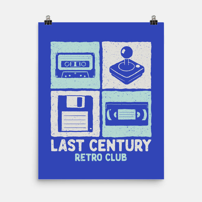 Last Century Retro Club-None-Matte-Poster-NMdesign