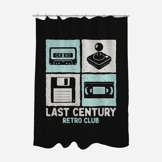 Last Century Retro Club-None-Polyester-Shower Curtain-NMdesign