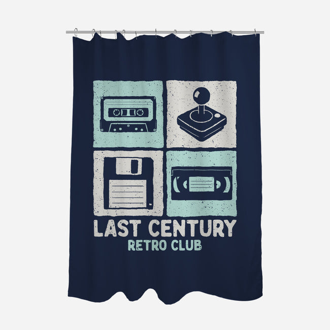 Last Century Retro Club-None-Polyester-Shower Curtain-NMdesign