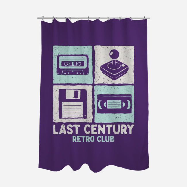 Last Century Retro Club-None-Polyester-Shower Curtain-NMdesign